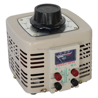 Régulateur de tension Variac réglable à C.A. monophasé série Tdgc2 forme de bobine 0.5KVA 1KVA