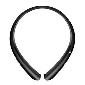 מפעל חדש אלחוטי מגנטי ספורט צוואר תליית Bluetooths אוזניות עם נשלף חוט