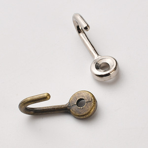 Eye Slip Hook Zinc Alloy Antique Bronze Silver Mini <b>Drawer</b> Hooks For Ornaments Jewelry Boxes <b>Small</b> Accessories - Product Image 4