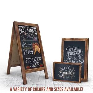 Pizarra portátil con soporte ajustable-Pizarra móvil para aula, restaurante y uso al aire libre - Product Image 4