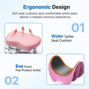Estirador de ligamentos ajustable de acero y ABS CZFIT Y009 para uso en gimnasio en casa, duradero, para estirar pantorrillas, piernas, yoga y danza - Product Image 5