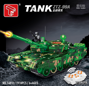 Tanque Modelo T4010 TGL <span class=keywords><strong>Alemania</strong></span> Leopard ZTZ-99A, Juguete de Bloques de Construcción de Tanque de Batalla Militar, Arma de <span class=keywords><strong>Guerra</strong></span> del Ejército, Juego de Ladrillos DIY - Product Image 2