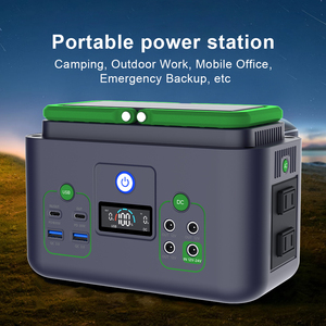 Station d'alimentation portable d'<span class=keywords><strong>urgence</strong></span> pour la maison et l'extérieur, 200W AC/60W USB-C, batterie lithium, générateur solaire 200W - Product Image 4