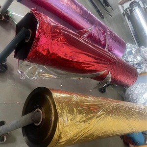 Film d'aluminium coloré Hirotoku, composite enduit de PETPE, largeur 100-2300 mm, matériau d'isolation thermique, traitement personnalisable - Product Image 2