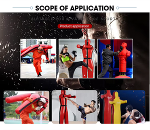 Manichino da Allenamento Unisex in PU Resistente per Taekwondo, Wrestling, MMA, Karate, Judo, Aikido, Boxe, BJJ, Jiu Jitsu, Grappling, 70kg - Product Image 6