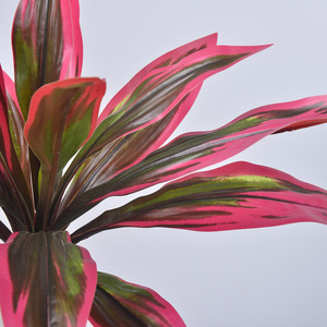 Haihong fabricant Nouveau Design Haute Qualité Intérieur Extérieur Décoratif dracaena bonsaï vert jaune rose dracaena artificiel <span class=keywords><strong>tre</strong></span> - Product Image 2