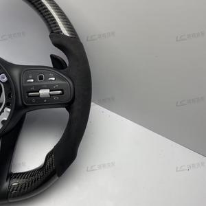 Volant en fibre de carbone de haute qualité, directement de l'usine, pour les modèles Benz <span class=keywords><strong>AMG</strong></span> W204 W205 W167 W212 W222 - Product Image 5