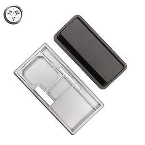 Durable Plastic Cable Grommet Box for Office Desk Folding <strong>Furniture</strong> <strong>Accessories</strong> with Brush Cable Grommets and Wire Hole Cover - Product Image 4