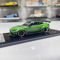 Modèle de voiture miniature en alliage d'aluminium M4 à l'échelle 1:64 pour l'exposition et les cadeaux