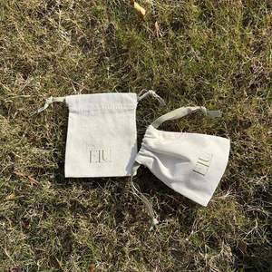 Wholesale Factory Price 100% Organic Fabric <b>Drawstring</b> Dust Bag Small Canvas Cotton <b>Pouch</b> - Product Image 3