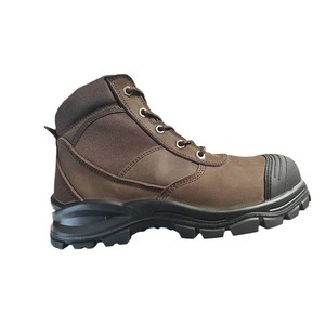 <b>Brown</b> Work <b>Boot</b> Waterproof All Seasons Protection Safety Footwear Made in China - Product Image 1