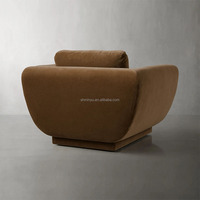 2025 Minyu Contemporain Velours Pivotant Salon Canapé Sectionnel Conception avec Éponge Remplissage Tissu Matériel pour Salon Meubles