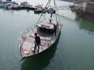 Bateau de travail de <span class=keywords><strong>patrouille</strong></span> pilote à grande vitesse, Port en aluminium de 11.3m à vendre - Product Image 2