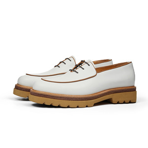Mocasines de cuero personalizados de alta gama estilo workwear para hombre, zapatos casuales de cuero para hombre, zapatos de cuero para hombre - Product Image 5