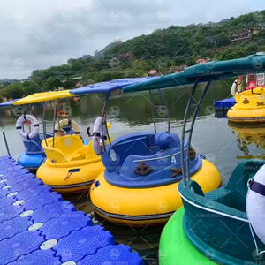 Barco de parachoques pirata de dibujos animados con batería recargable y asiento acolchado para <span class=keywords><strong>parques</strong></span> acuáticos infantiles - Product Image 3