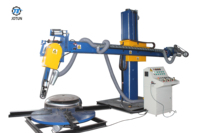 Machine de polissage à vitesse variable JOTUN pour fonds de cuves sous pression, machine de rectification de surface pour têtes de réservoirs métalliques