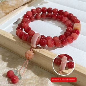 สายรัดข้อมือลูกปัดหินคู่ลายธรรมชาติ - Product Image 2