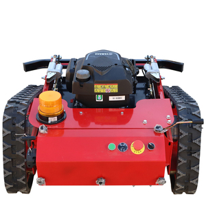 Robot tondeuse à chenilles télécommandé à essence avec moteur et boîte de vitesses intégrées, disponible – Tondeuse à gazon Husqvarna - Product Image 5