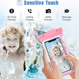 Bolsa Impermeable para Teléfono Móvil IPX8, Funda Universal para <span class=keywords><strong>Celular</strong></span> <span class=keywords><strong>con</strong></span> Cordón, Gran Venta - Product Image 4