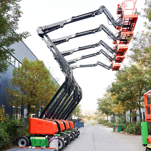 Piattaforma di Lavoro Aerea Elettrica Semovente Articolata con Altezza Operativa di 15m-17m <span class=keywords><strong>per</strong></span> Installazione e Sollevamento a Braccio - Product Image 3