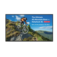 Pantalla lcd para publicidad 5000nit, pantalla de vídeo de 55 pulgadas, tv inteligente para interiores, reproductor 4K UHD, tablero de publicidad digital android