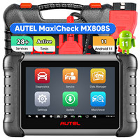 Escáner Autel MaxiCheck MX808S OBD2 Lector de Códigos Herramientas de Diagnóstico Automotriz Altar MX808 S MK808
