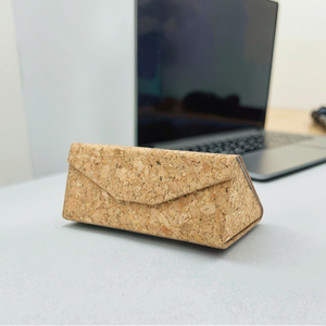 Custodia Protettiva Multifunzionale Pieghevole per Occhiali in Sughero, <span class=keywords><strong>Porta</strong></span> Occhiali per Uomo e Donna Realizzato in <span class=keywords><strong>Carta</strong></span> - Product Image 3