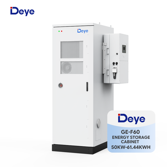 Deye 60KWH Small-Scale C&I Lithium Battery ESS Solution GE-F60 Outdoor Cabinet All in One Energy Storage System