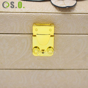 Boîte de rangement portable en cuir PU pour bijoux, fabriquée en Chine, de haute qualité, pour boucles d'oreilles, colliers et bagues - Product Image 6