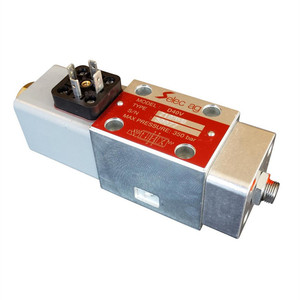 Vanne servo proportionnelle Selec Ag D40V, vanne hydraulique industrielle à double action, type télescopique - Product Image 2