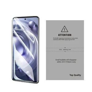 Curved Screen Protective Guard Film Manufacturing Universal Tpu Hydrogel Screen Protector Flim