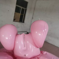 Costume gonflable en PVC rose pour adulte, nouveau design BeiLe, jouet en vinyle, accessoire de fête, accessoire publicitaire