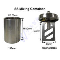 Usine en gros 50-500ml petit mélangeur sous vide pour batterie boue pâte mélangeur Machine