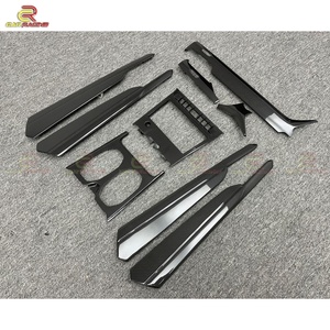 Kit de remplacement d'intérieurs en fibre de carbone sèche d'origine pour Lambo URUS 2018-2019, garniture de commande centrale, décorations du tableau de bord - Product Image 3