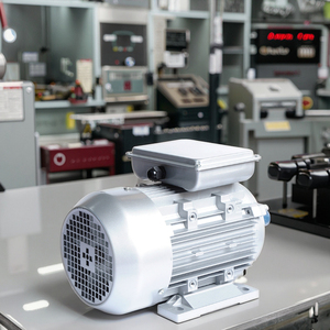 Moteur asynchrone à induction monophasé haute efficacité 3KW 2 pôles 4 pôles 3HP 5HP 10HP 30HP 50Hz Fréquence Aluminium - Product Image 2