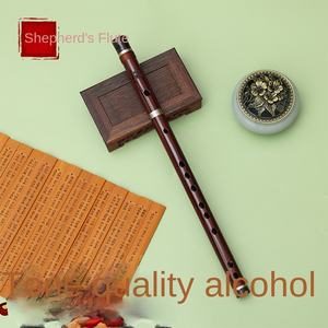 Profesional mujer principiante Piccolo pequeño cañón de acero Pastor niño tocando estilo antiguo <span class=keywords><strong>flauta</strong></span> de Jade <span class=keywords><strong>flauta</strong></span> de bambú amargo - Product Image 2