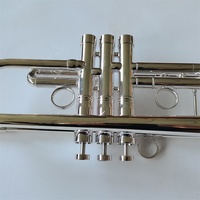 Handmade Professional Trumpet Brass Imported From Germany Bb Key Trumpet Musical Instruments
