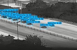 Caméra thermique PTZ de surveillance longue portée à double capteur, 360° °   Rotation sans fin pour la surveillance des ports et des aéroports - Product Image 5