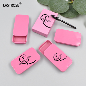 Fijador de cera de Gel transparente para cejas de etiqueta privada con embalaje rosa y cepillo para mujeres Gel definidor de cejas para todo el día Jabón para cejas - Product Image 1