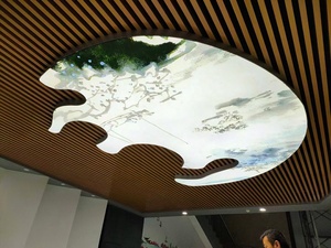 ZHIHAI Beau film <span class=keywords><strong>PVC</strong></span> extensible coloré, design P.O.P, faux <span class=keywords><strong>plafond</strong></span> - Product Image 6