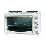 Four électrique avec plaques chauffantes, four à toaster pour la cuisine à domicile