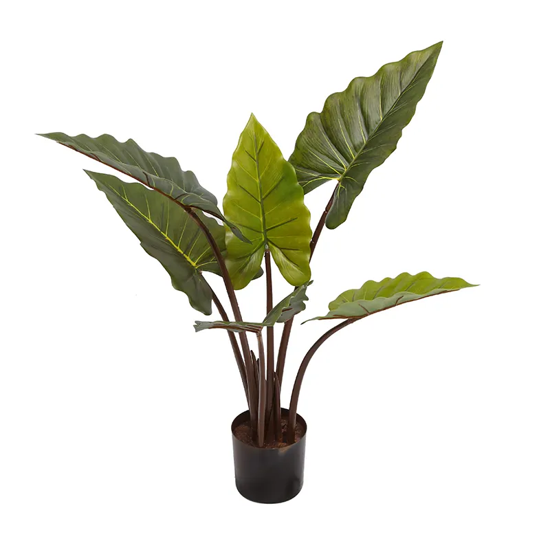 YD29507 6 잎 비 활 인공 식물 판매 야외 인공 자연 식물