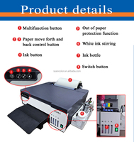 Nuevo L8050 para Epson DTF Printerl A4 Inkjet T-shirt Máquina de impresión de transferencia de calor A4 DTF Impresora