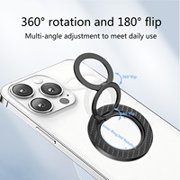 Support de téléphone magnétique pliable et flexible en alliage, 2-en-1, élégant et compact, pour usage quotidien – Vendeur Amazon à succès (OEM/ODM)
