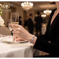 Bracelet de luxe en argent S925 plaqué or 18 carats avec moissanite, motif papillon, bijoux pour femmes, sur mesure selon la photo
