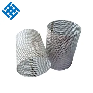 Expanded Metal Mesh Filter disc, Expanded Metal Mesh Filter tube, Expanded Metal Mesh Filter element