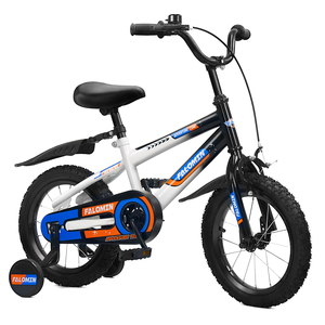 Vélo <span class=keywords><strong>pour</strong></span> enfants à une vitesse en acier haute teneur en carbone de qualité supérieure, 12/14/16 pouces, avec roues d'apprentissage <span class=keywords><strong>pour</strong></span> garçons de 3 à 9 ans - Product Image 1