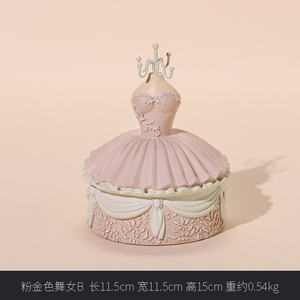 Creativo sogno portagioie stile ragazza <span class=keywords><strong>collezione</strong></span> di gioielli resina artigianato ornamenti <span class=keywords><strong>carillon</strong></span> - Product Image 5