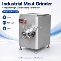 Machine à hacher la viande commerciale, hachoir à viande robuste pour viande congelée, pour l'industrie alimentaire, transformation de la viande