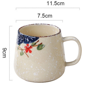Retro Ceramic Coffee <b>Cup</b> Office <b>Large</b> Capacity Mug Water Set Drink Teacup - Product Image 3